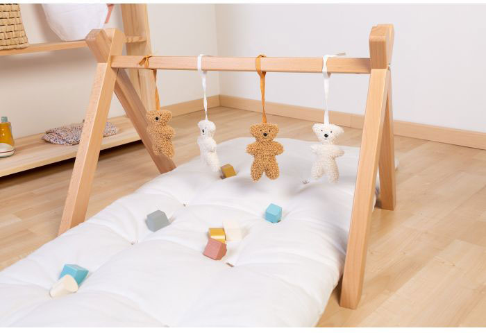 Tipi Wooden Play Gym Natural - ChildHome