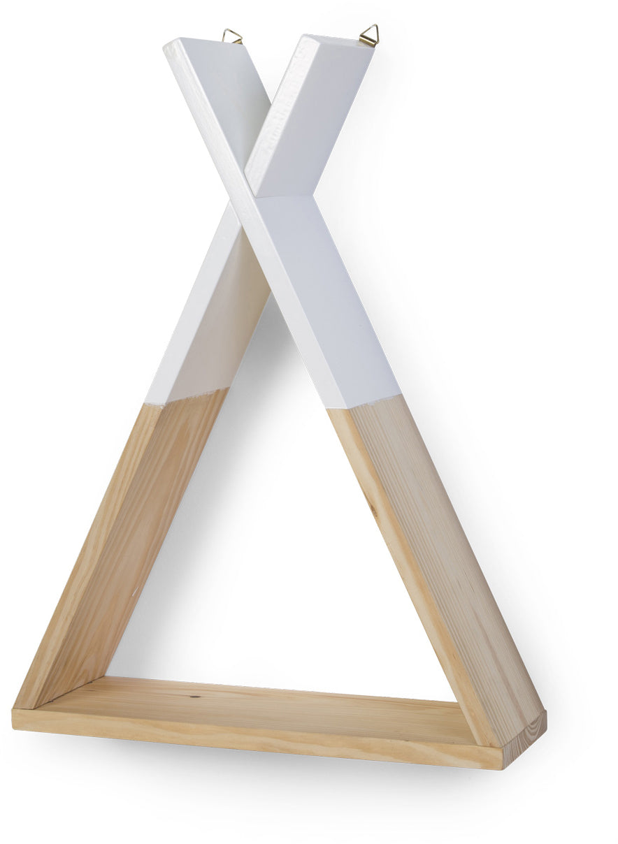 Wall Shelf Tipi Natural White - ChildHome