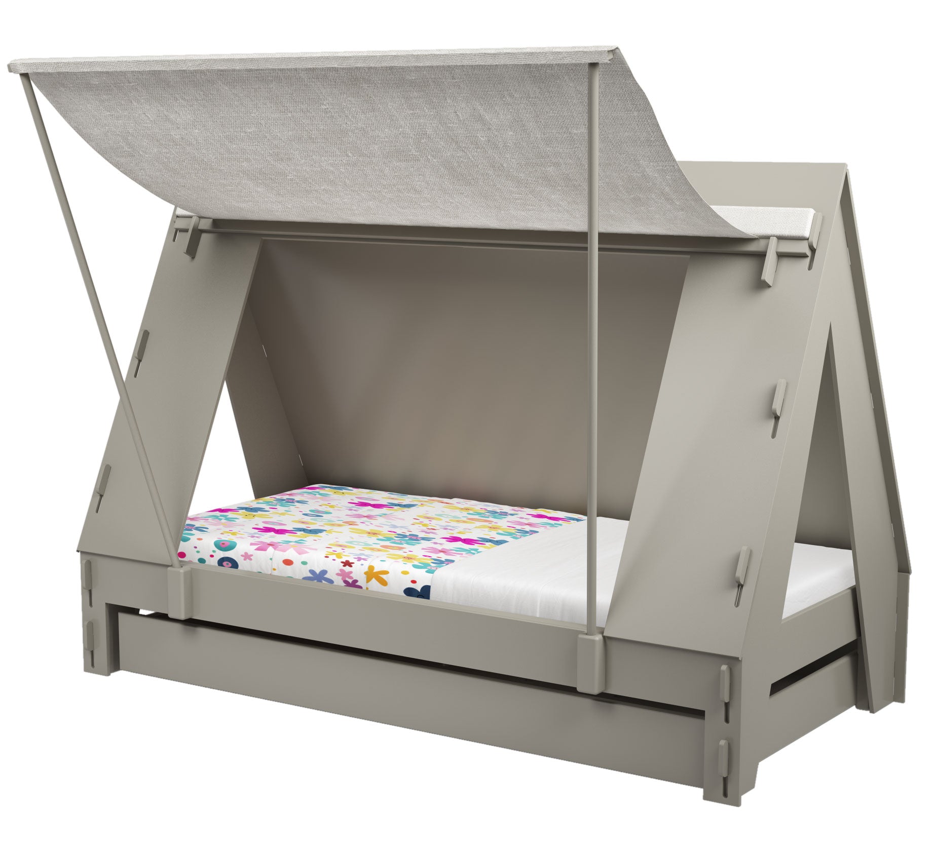 Children's Tent Themed Bed - Mathy By Bols