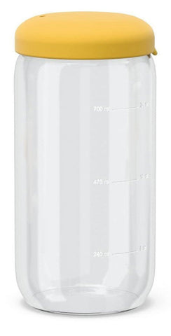 Glass Food Storage Jar Mimosa 750 ml - Ekobo