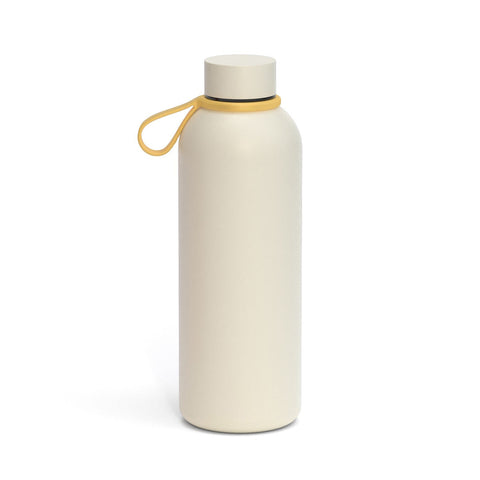 Insulated Reusable Bottle 500ml Ivory - Ekobo