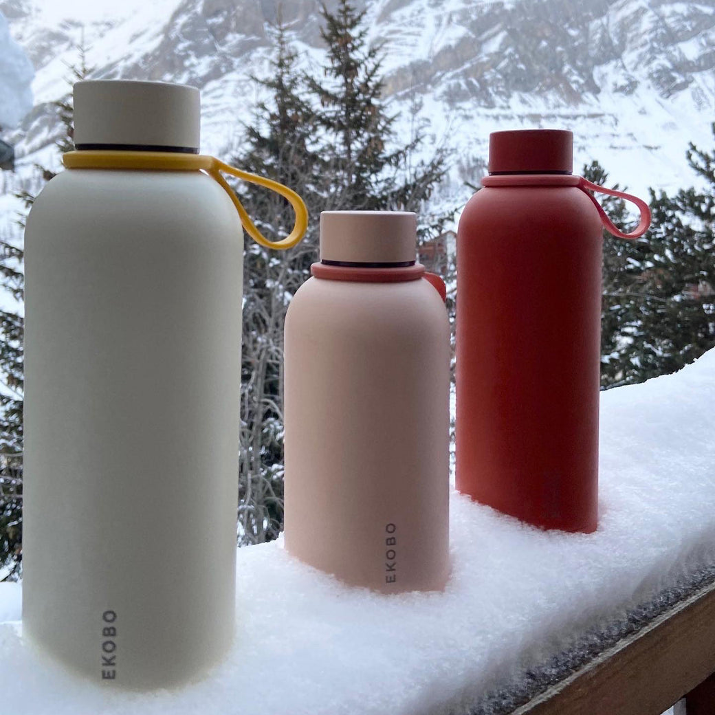 Insulated Reusable Bottle 500ml Ivory