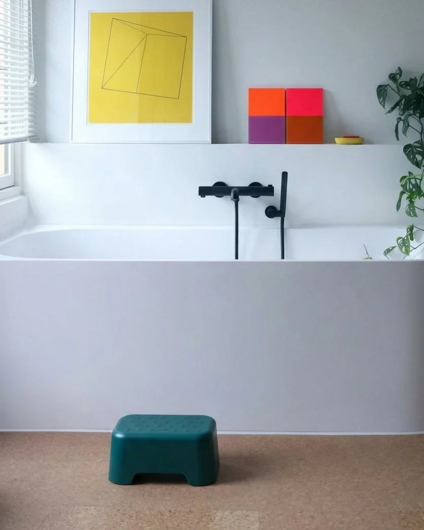 Step Stool Blue Abyss