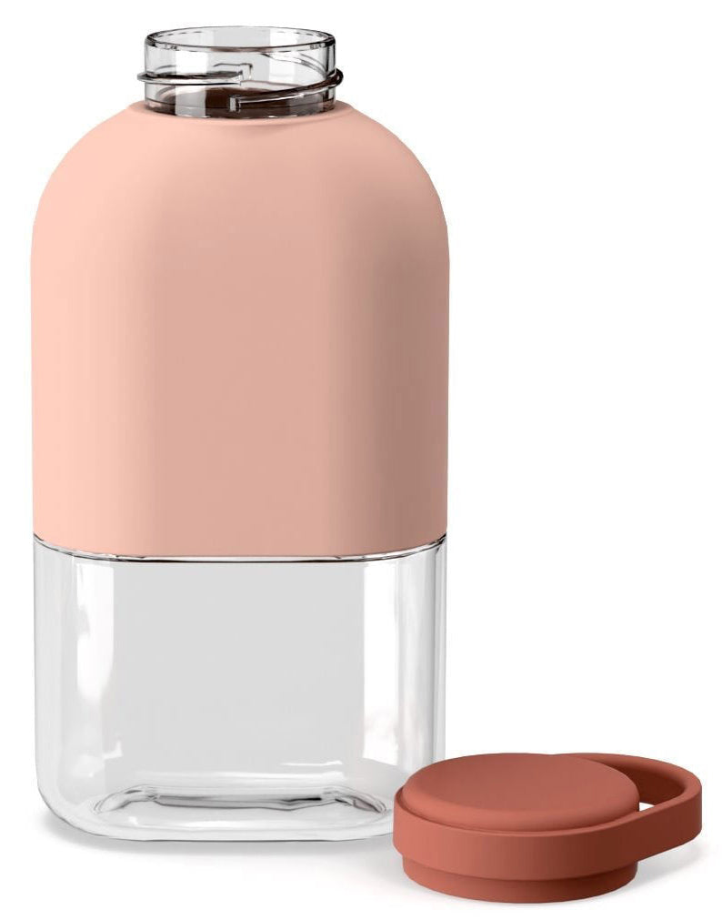 Tritan Water Flask 350 ml Blush/Terracotta - Ekobo