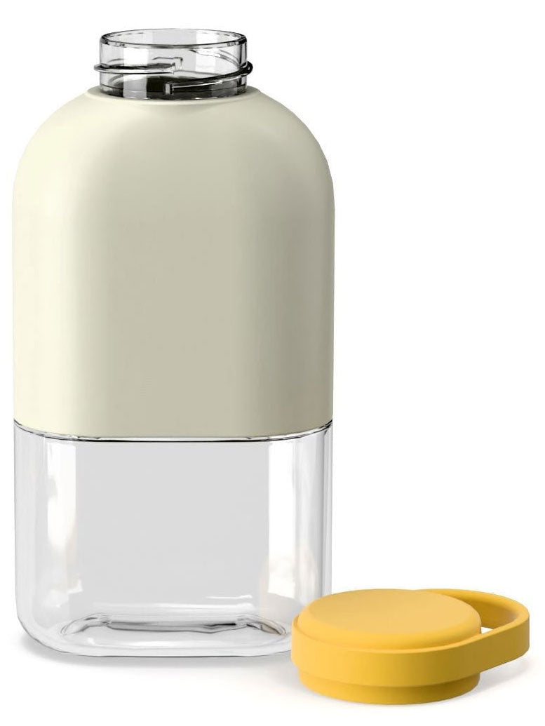 Tritan Water Flask 350 ml Ivory/Mimosa - Ekobo