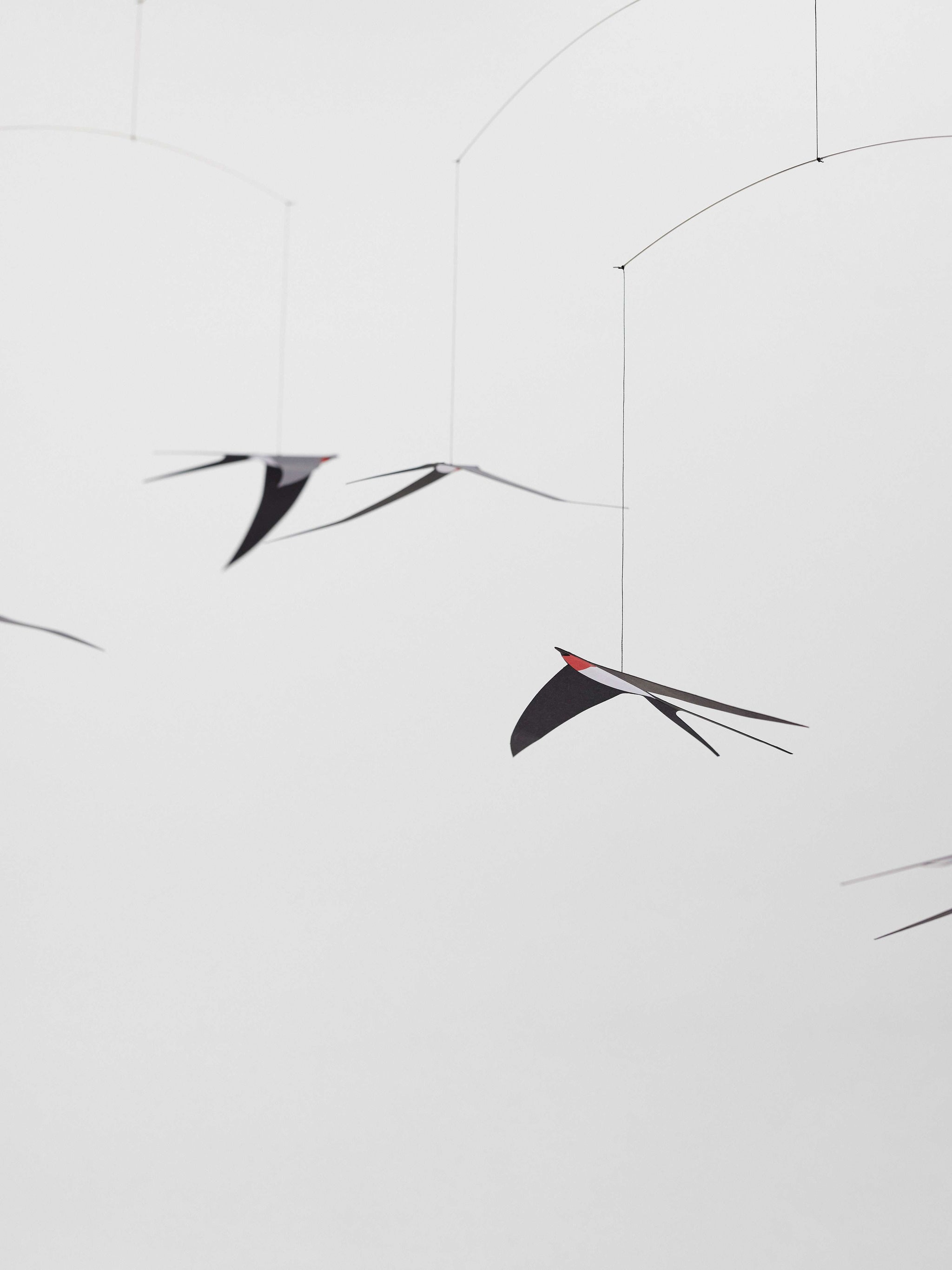 Five Flying Swallows Mobile - Flensted Mobiles