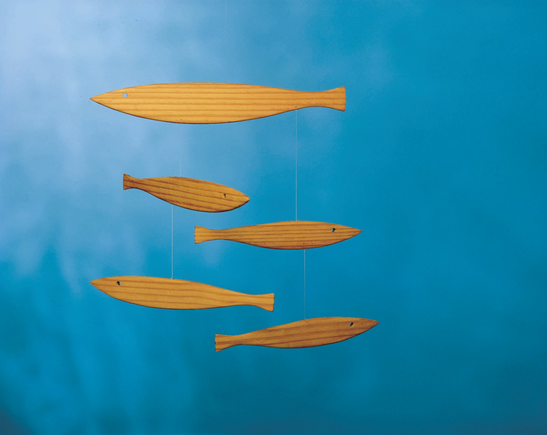 Floating Fish Wooden Mobile - Flensted Mobiles