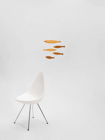 Floating Fish Wooden Mobile - Flensted Mobiles