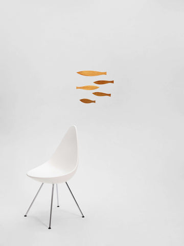 Floating Fish Wooden Mobile - Flensted Mobiles