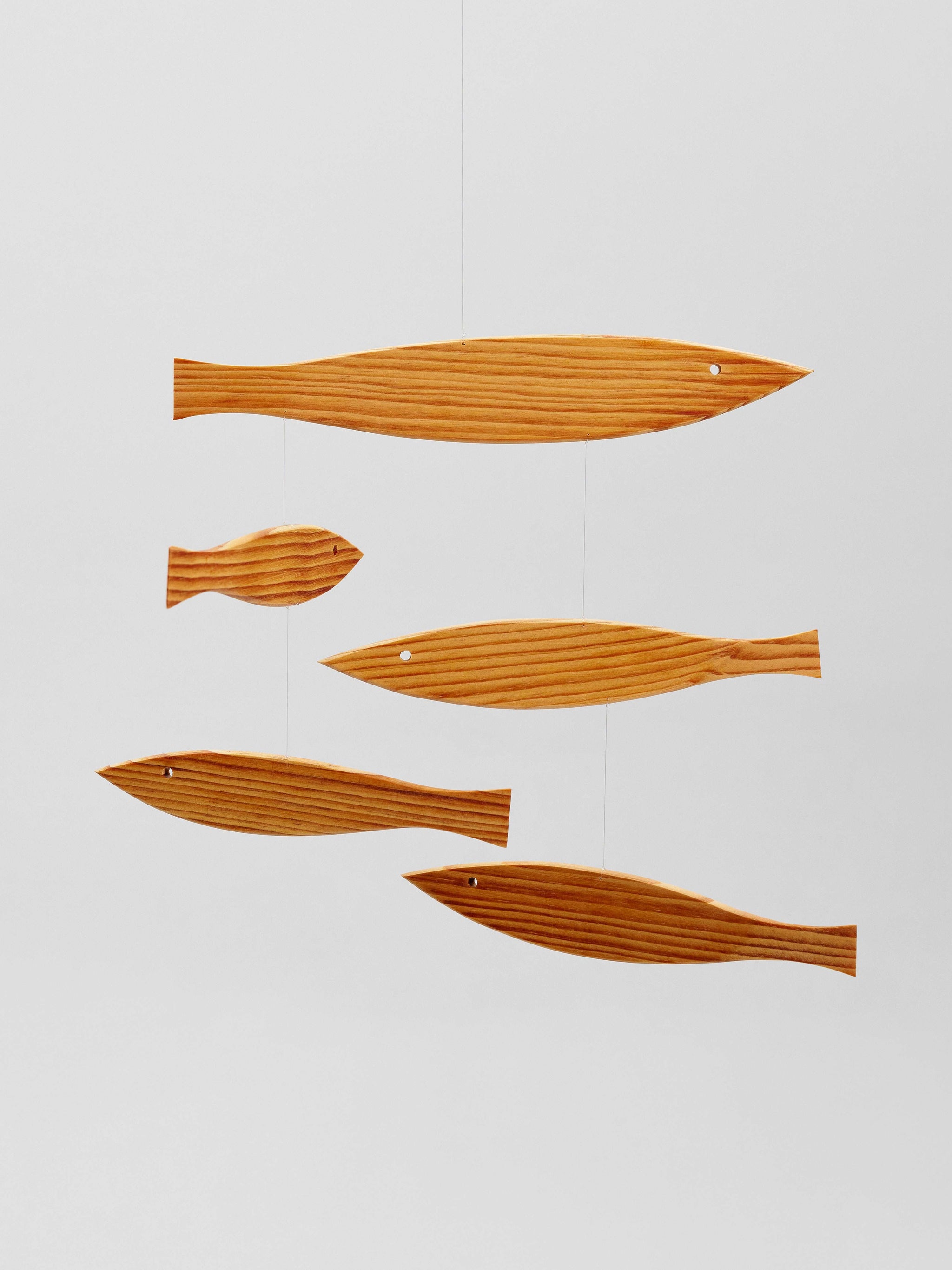 Floating Fish Wooden Mobile - Flensted Mobiles