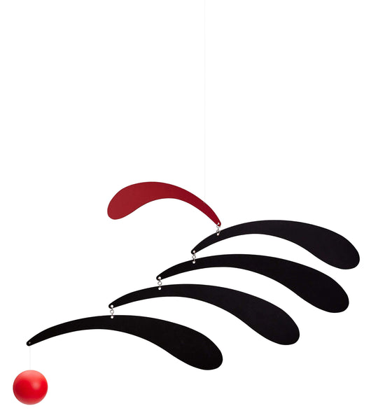 Flowing Rhythm Red/Black - Flensted Mobiles