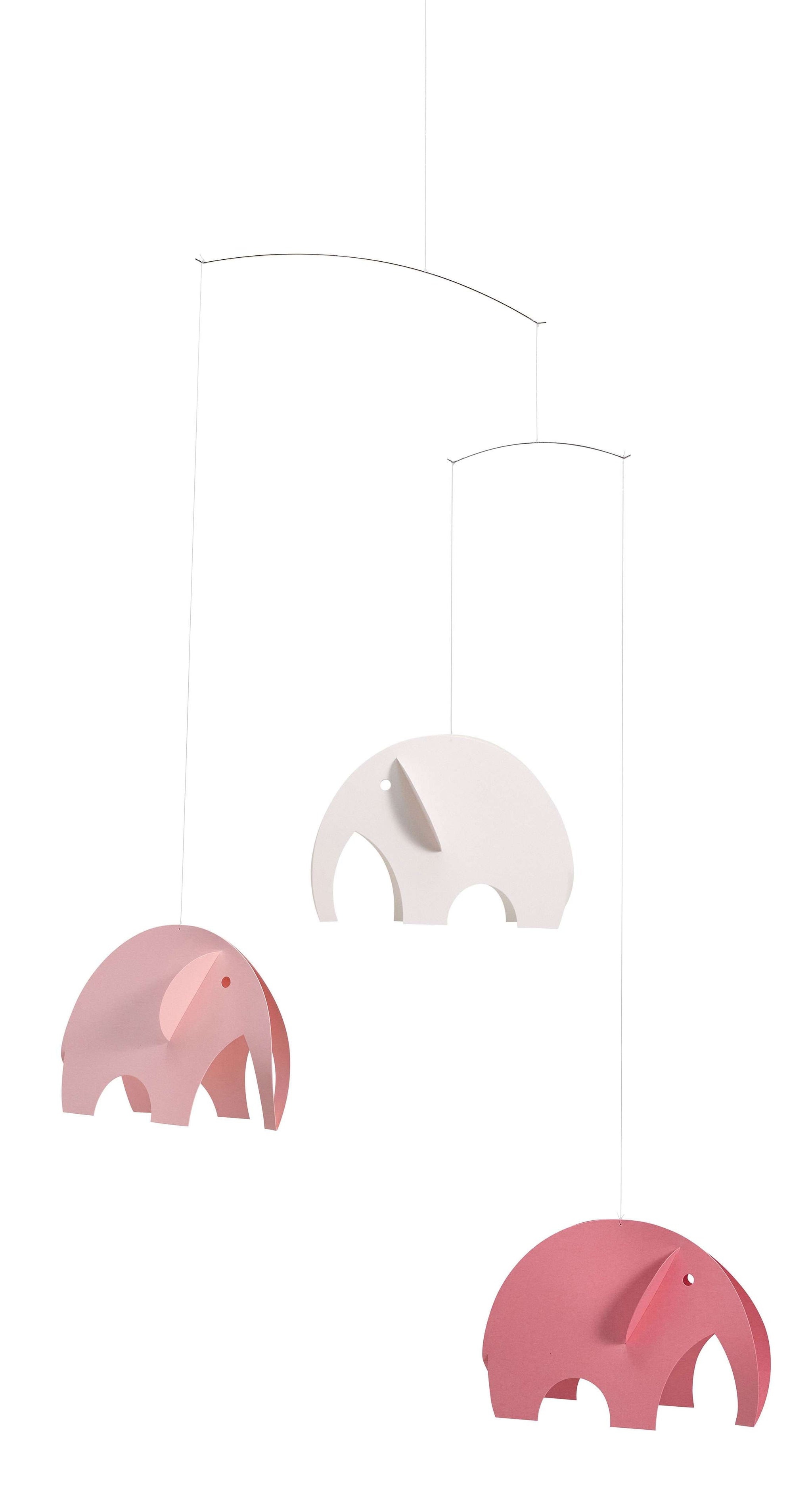 Olephants Mobile Pink - Flensted Mobiles