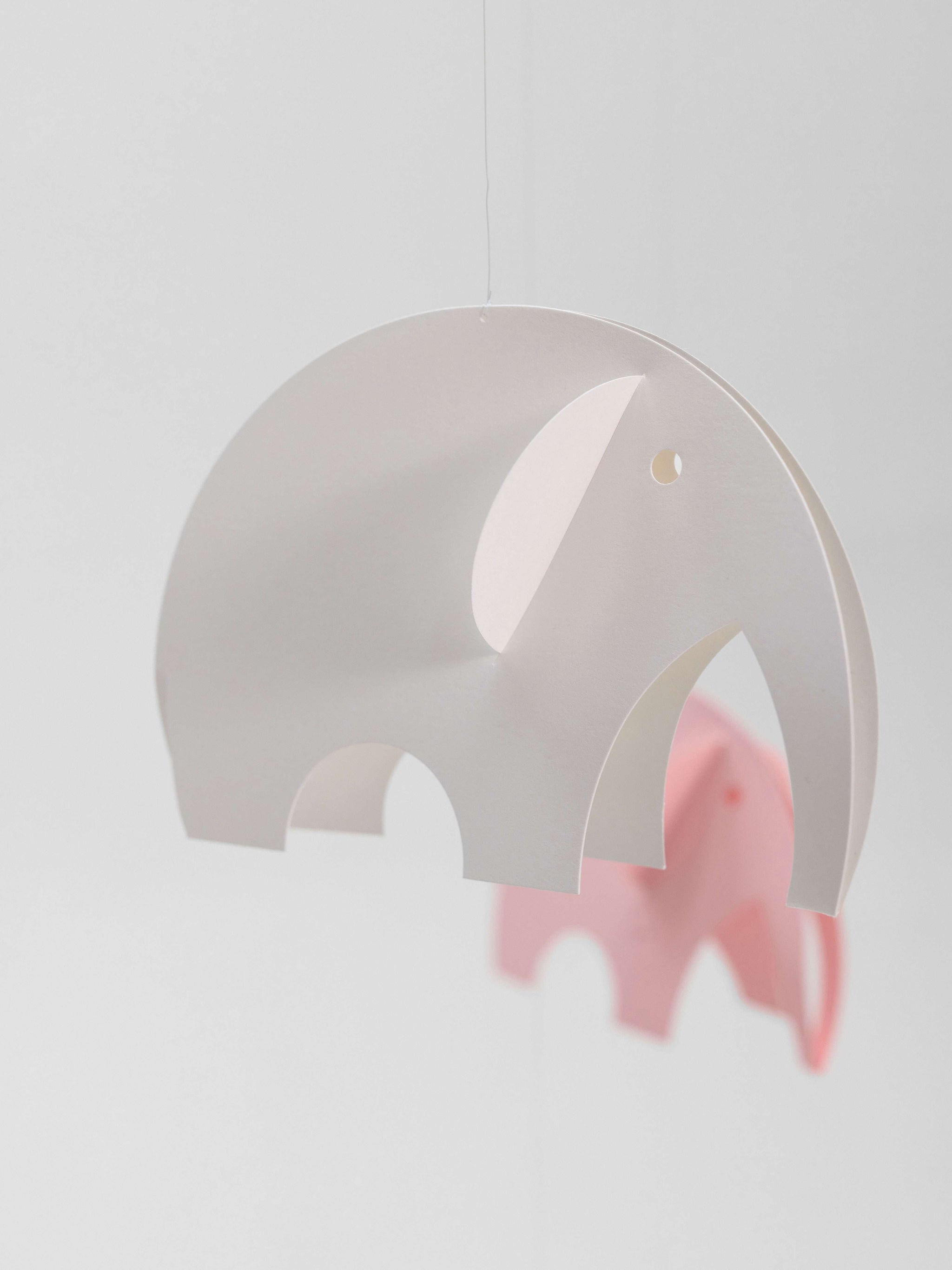 Olephants Mobile Pink - Flensted Mobiles