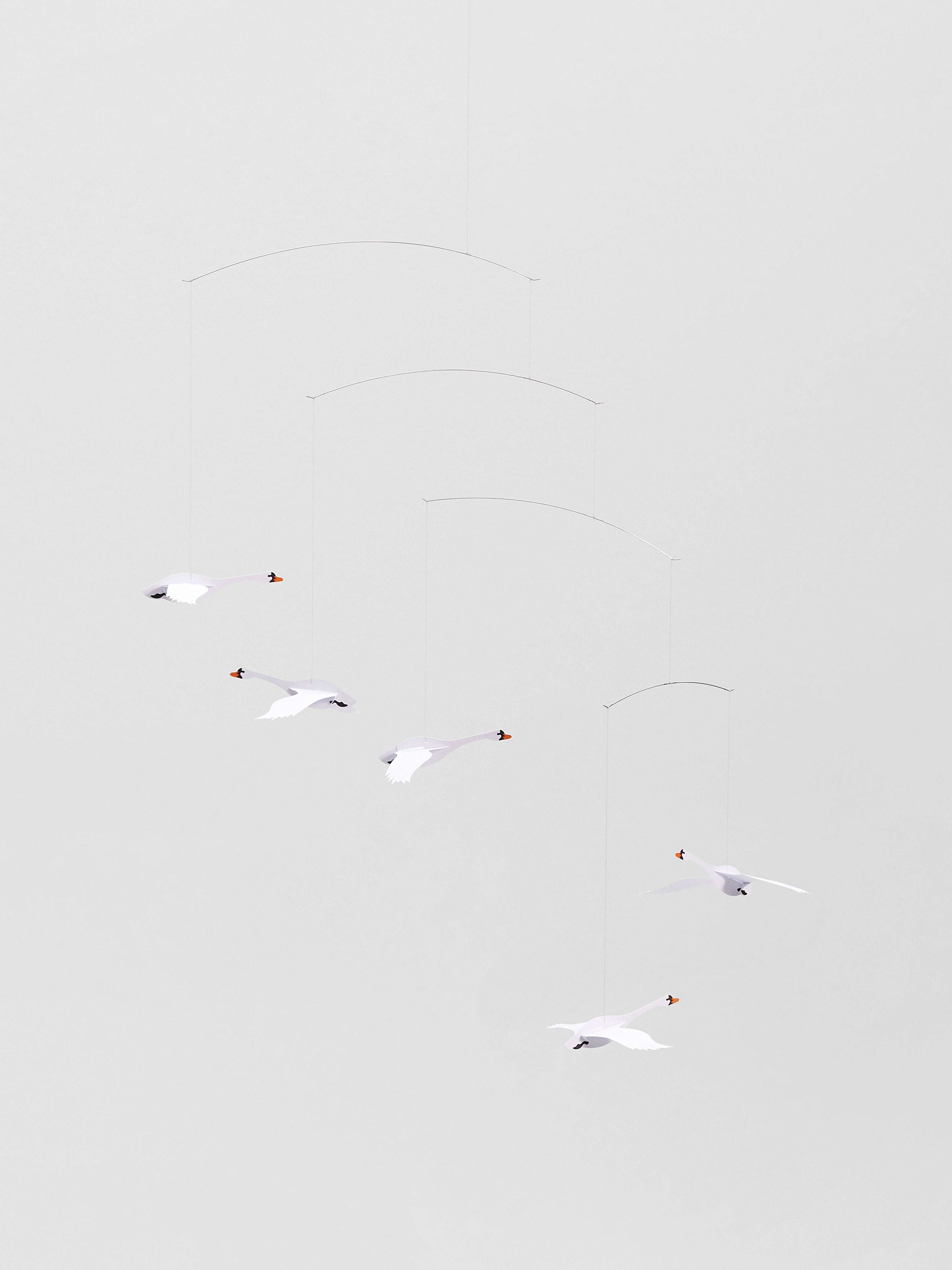 Scandinavian Swans Mobile - Flensted Mobiles