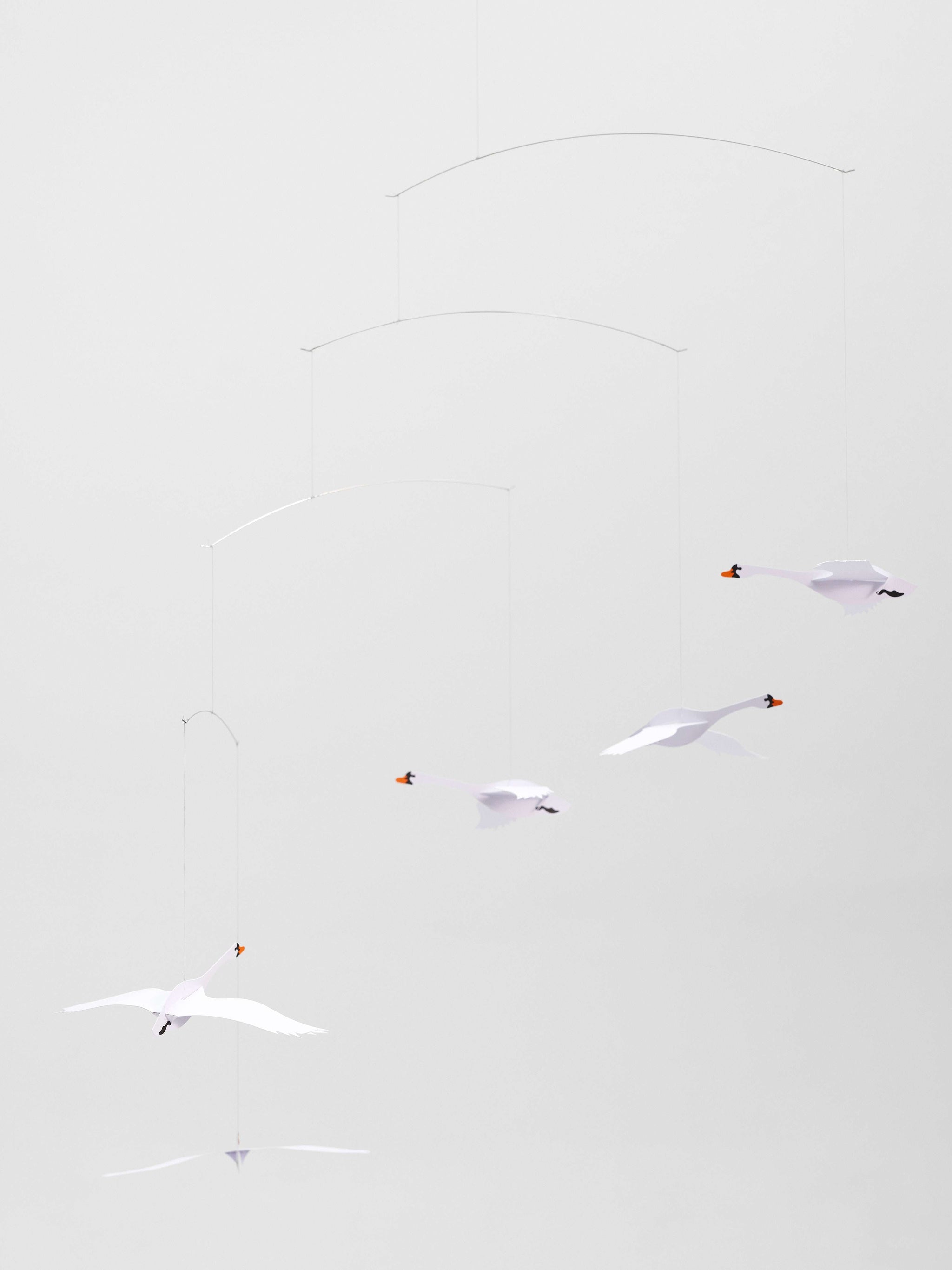 Scandinavian Swans Mobile - Flensted Mobiles