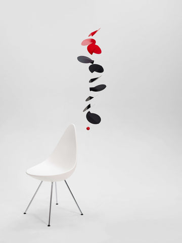 Turning Leaves Mobile Red/Black - Flensted Mobiles
