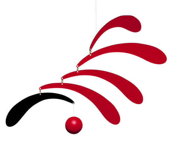 Flowing Rhythm Red/Black - Flensted Mobiles