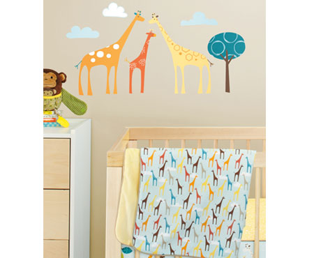 Wall Decals Giraffe Safari - Skip Hop