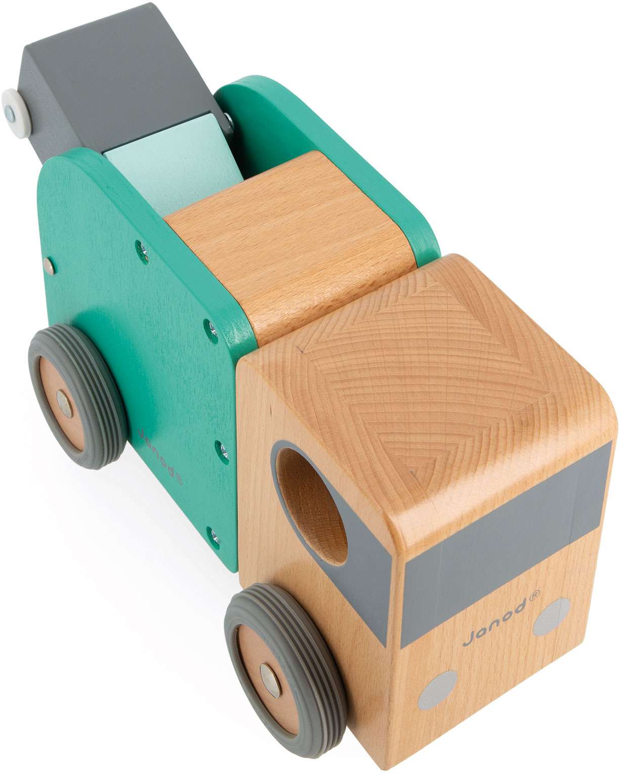 Bolid Wooden Recycking Truck - Janod