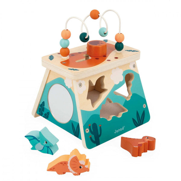 Dino Multi-Activity Volcano Wooden Toy - Janod