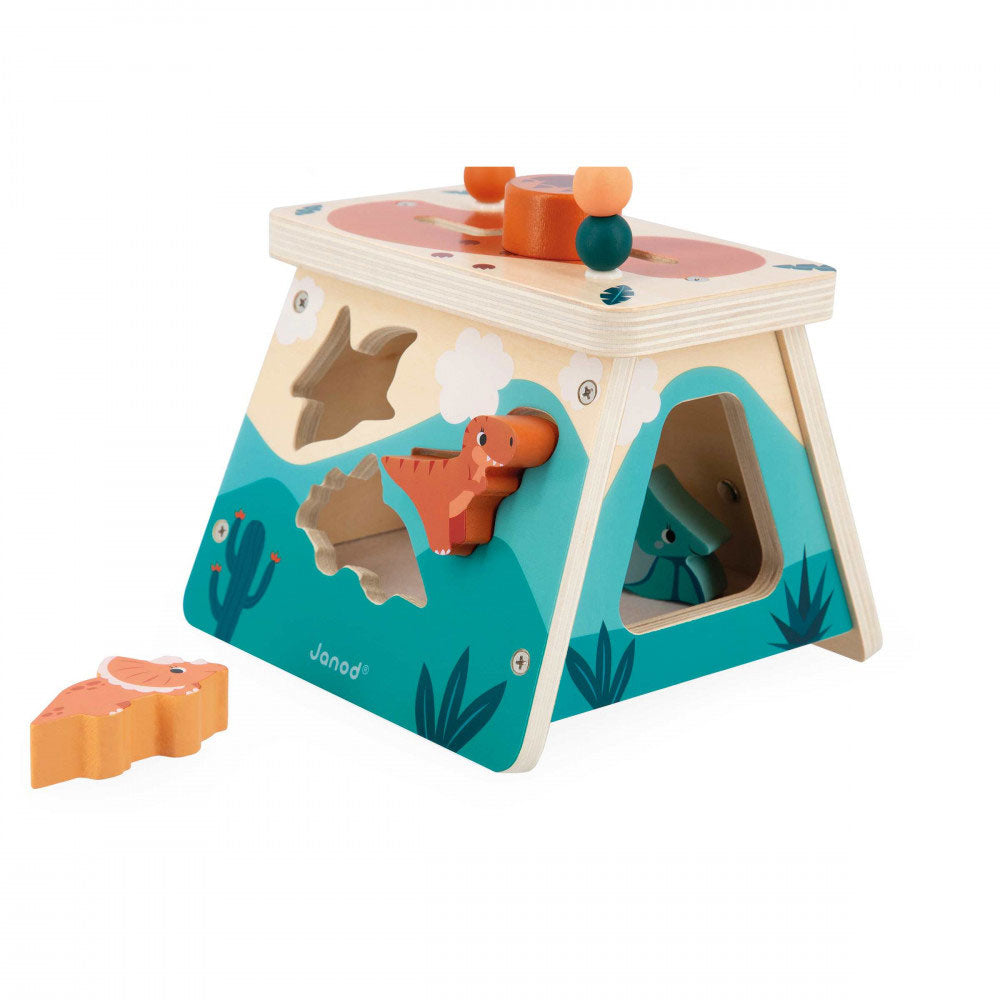 Dino Multi-Activity Volcano Wooden Toy - Janod