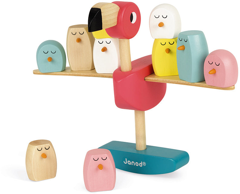 Flamingo Wooden Balancing Game - Janod