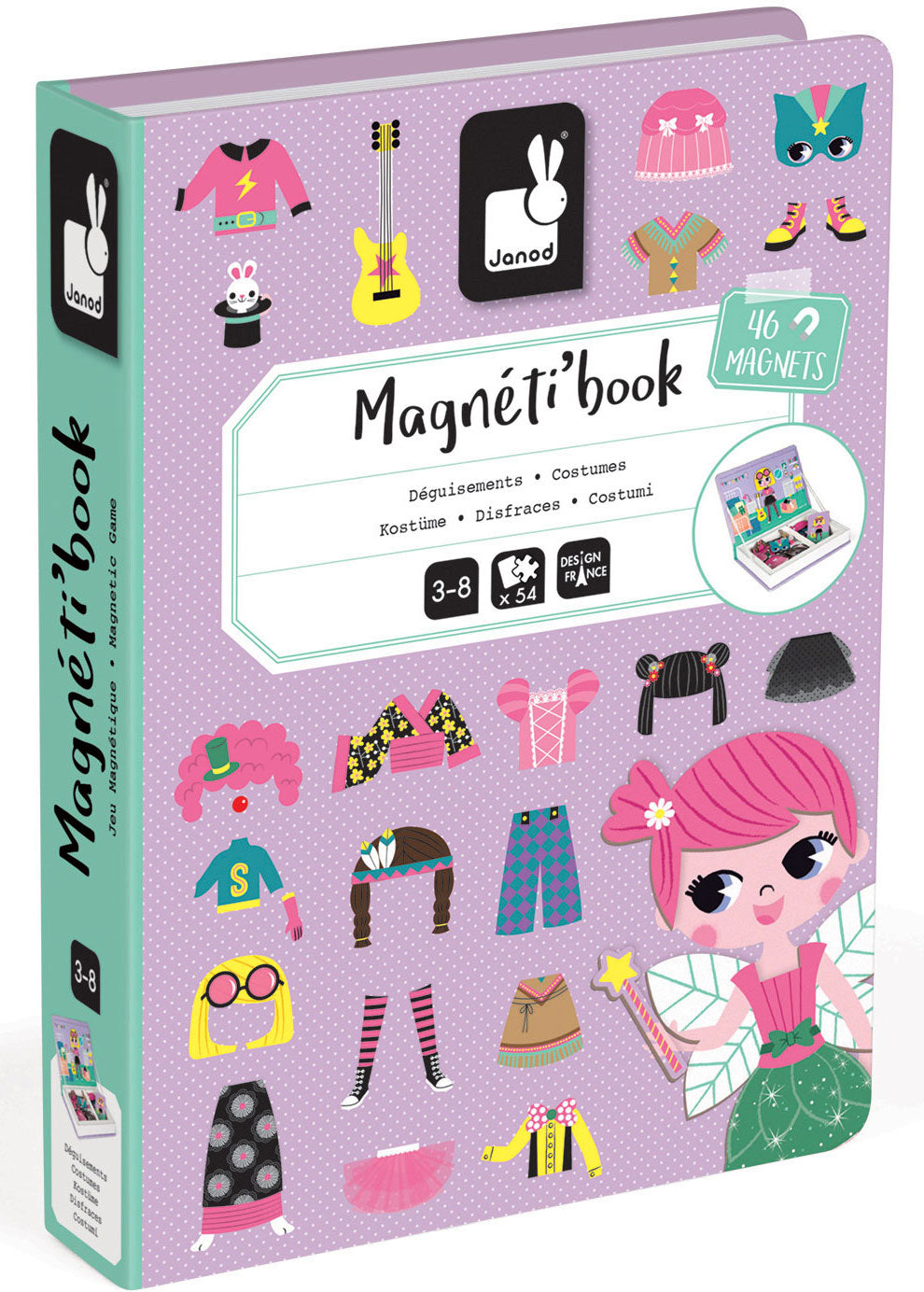 Girls Costumes Magnetibook - Janod