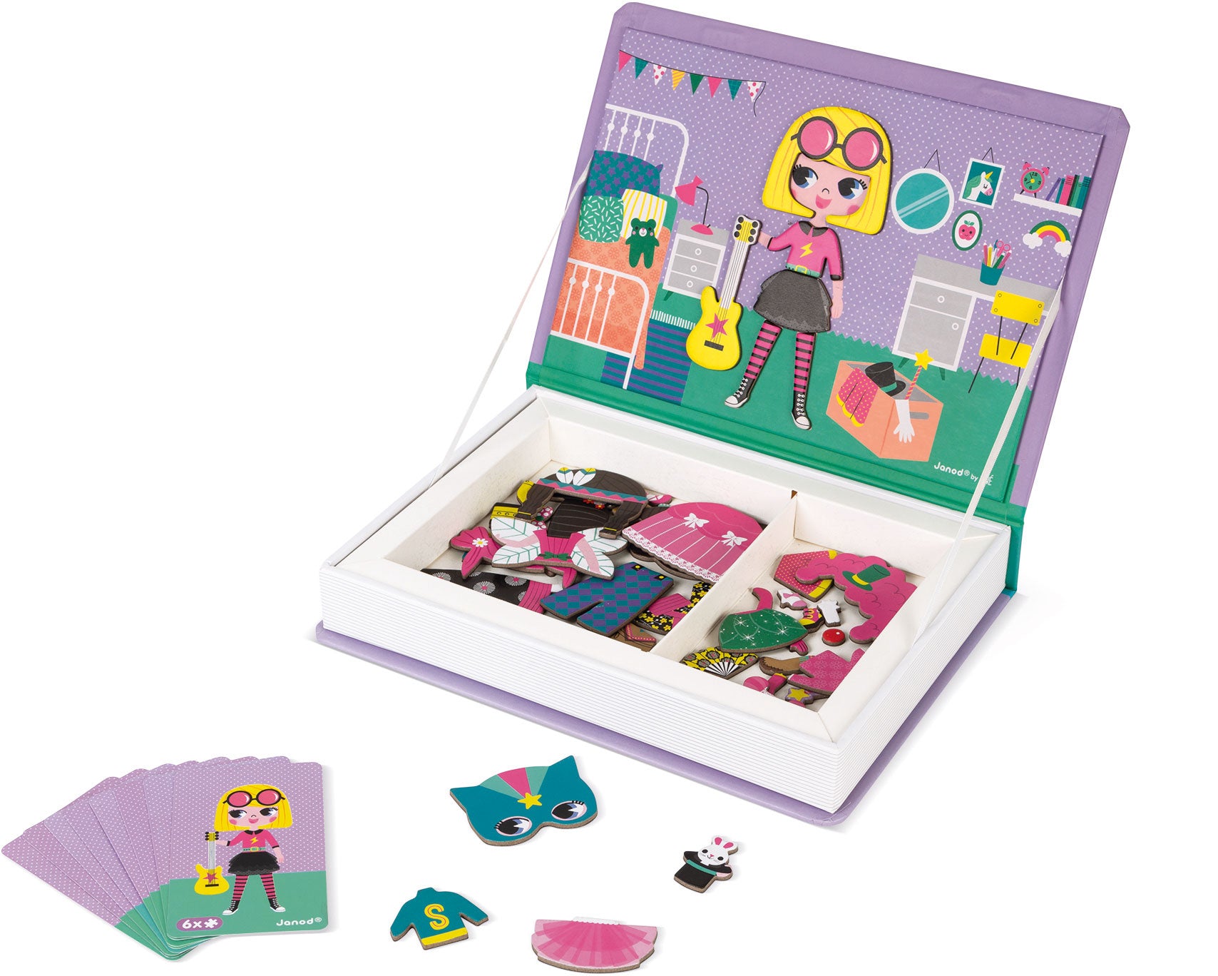 Girls Costumes Magnetibook - Janod