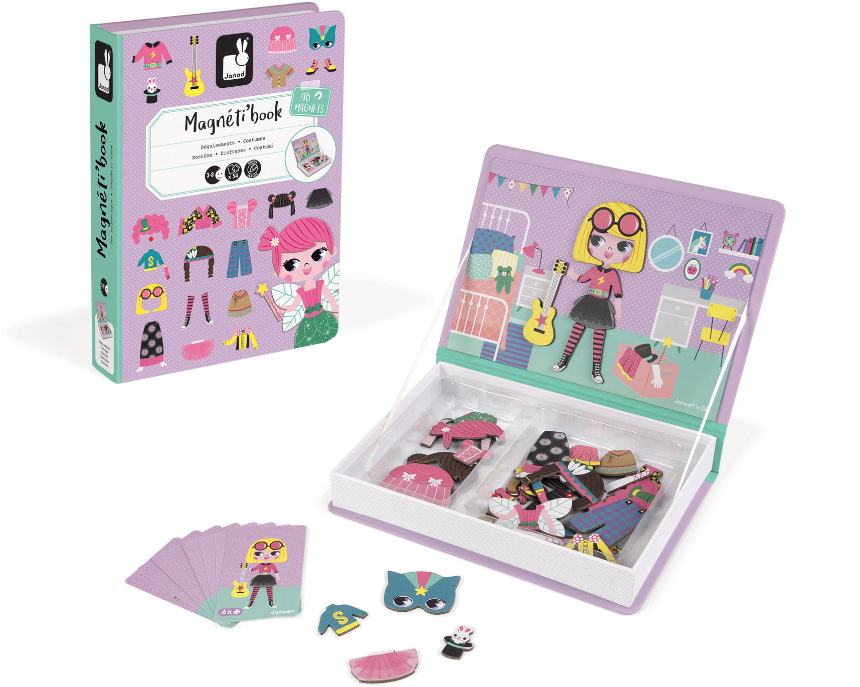 Girls Costumes Magnetibook - Janod