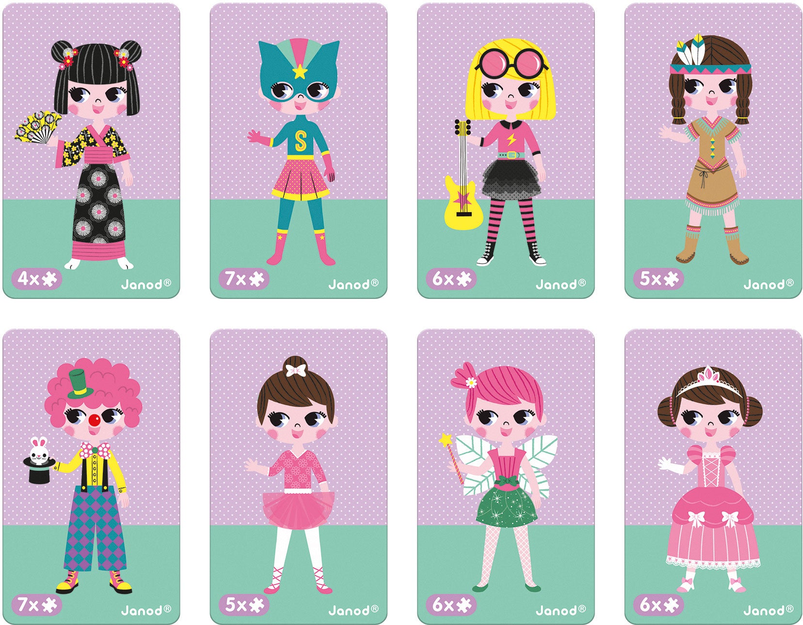 Girls Costumes Magnetibook - Janod