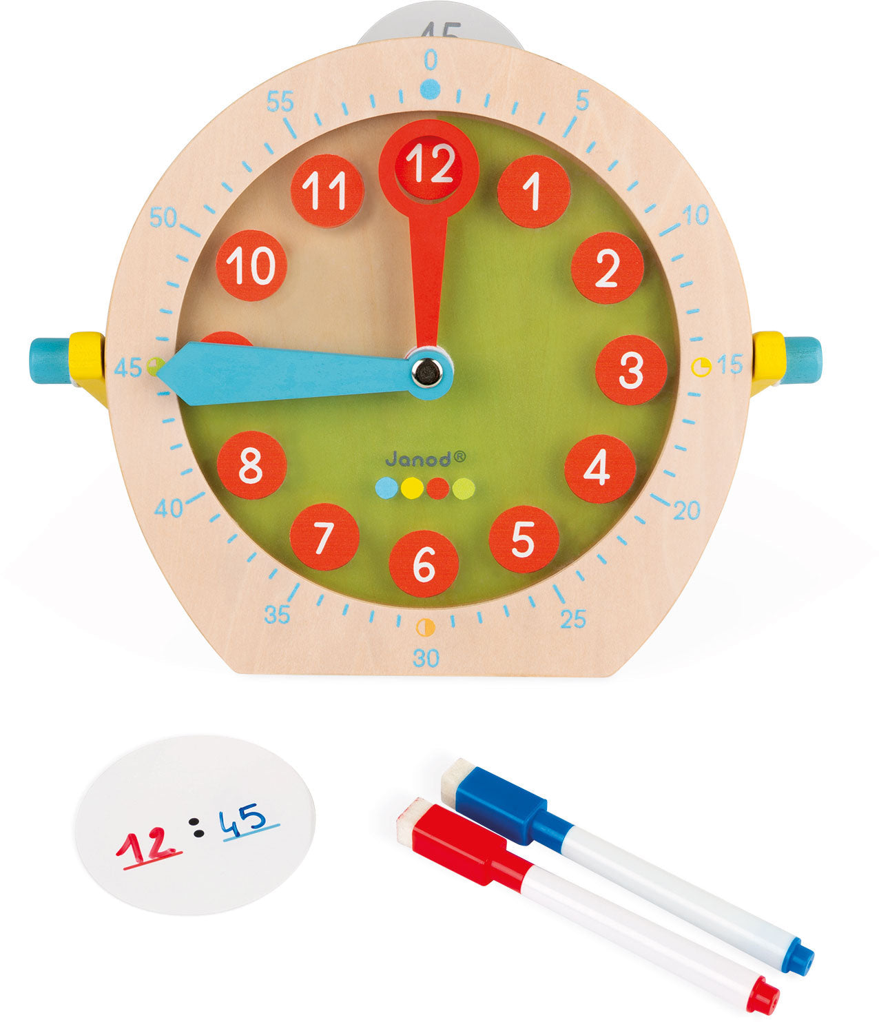 Learn to Tell The Time Activity Toy Set - Janod