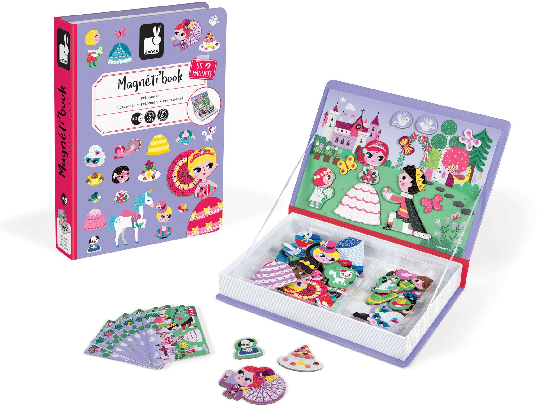 Princesses Magnetibook - Janod