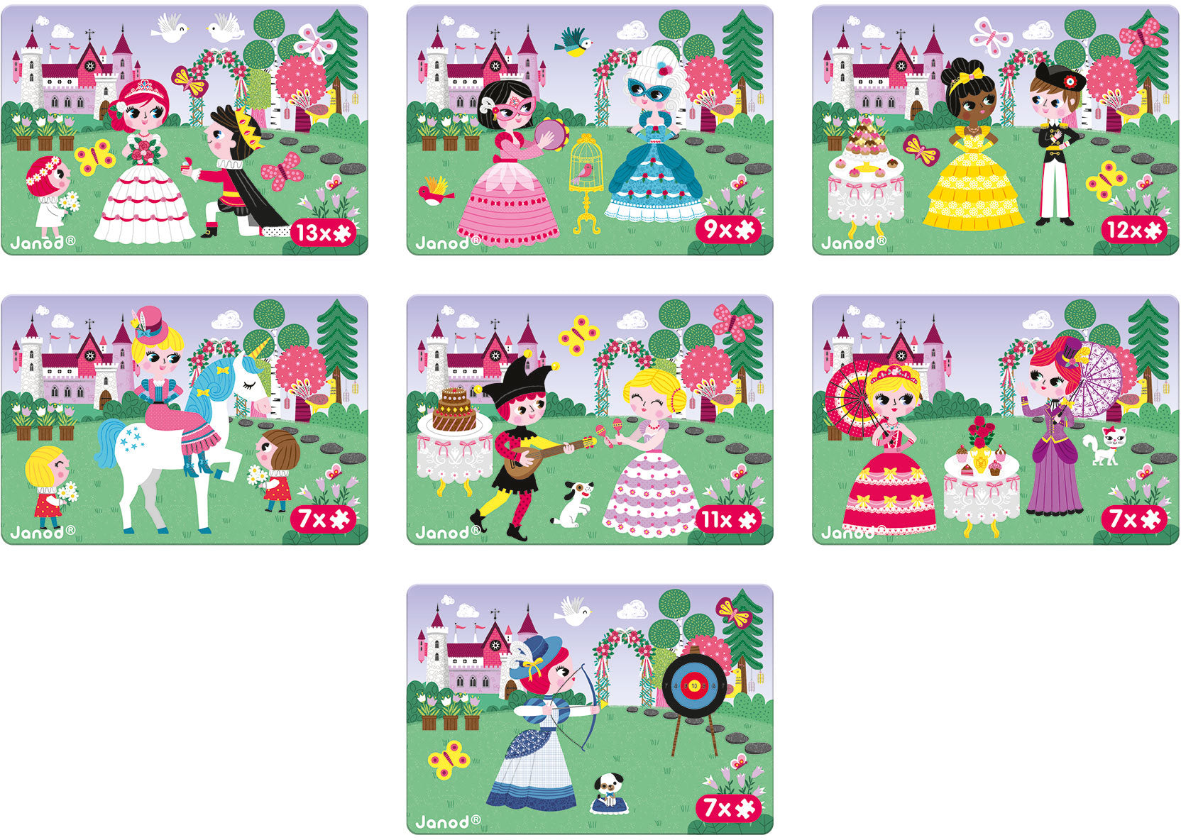 Princesses Magnetibook - Janod