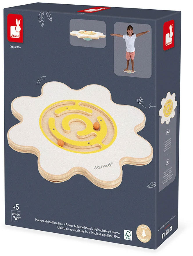 Sweet Cocoon Flower Balance Board - Janod