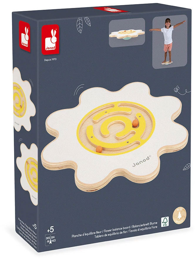 Sweet Cocoon Flower Balance Board - Janod