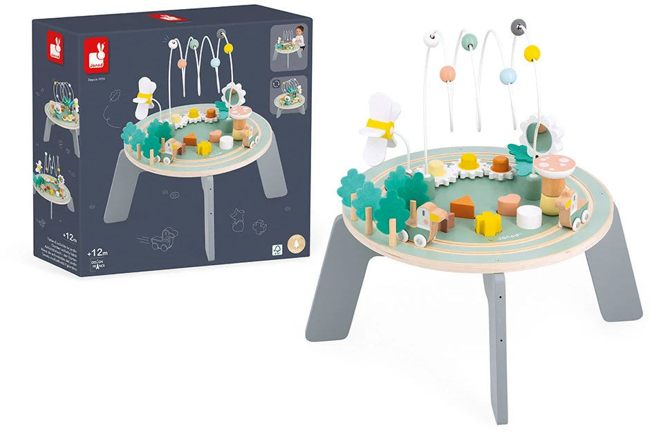 Sweet Cocoon Garden Activity Table - Janod