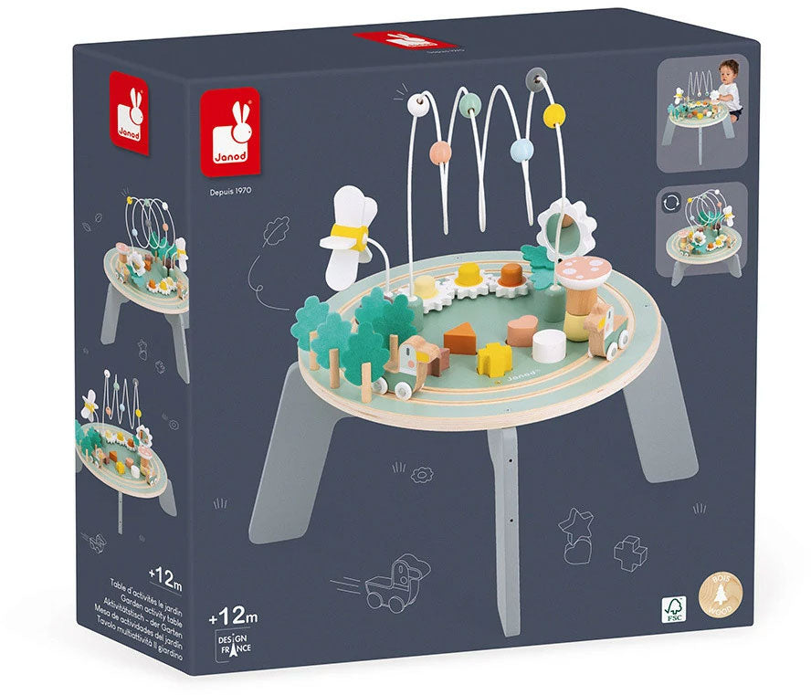Sweet Cocoon Garden Activity Table - Janod