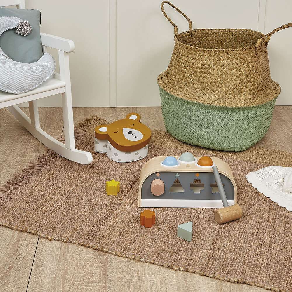 Sweet Cocoon Taptap Wooden Shape Sorter - Janod