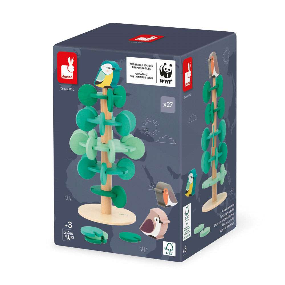 Tree to Piece Together Building Set - Janod