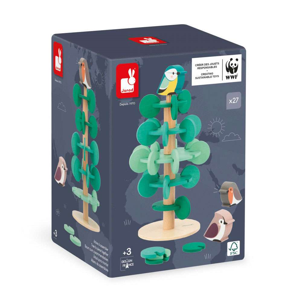 Tree to Piece Together Building Set - Janod