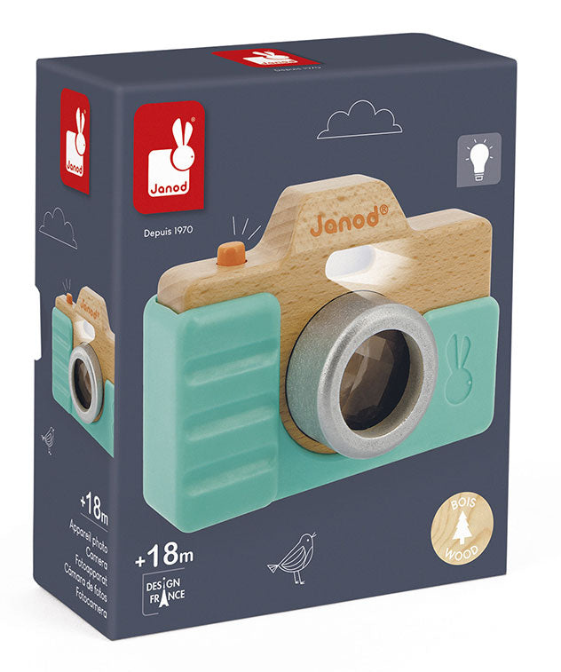 Wooden Camera with Sounds - Janod
