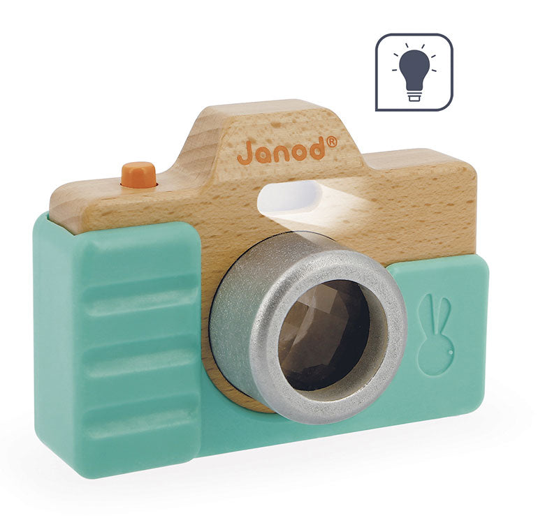Wooden Camera with Sounds - Janod