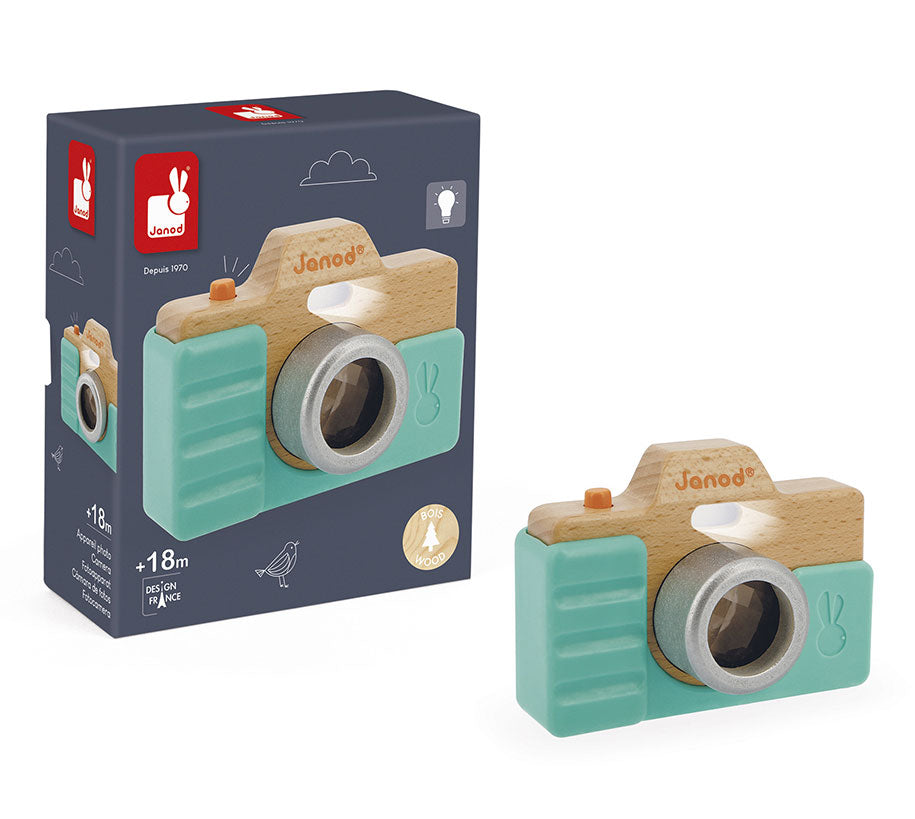 Wooden Camera with Sounds - Janod