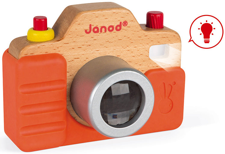 Wooden Camera with Sounds - Janod