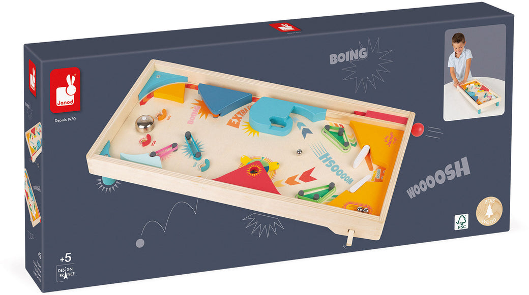 Wooden Pinball Game - Janod