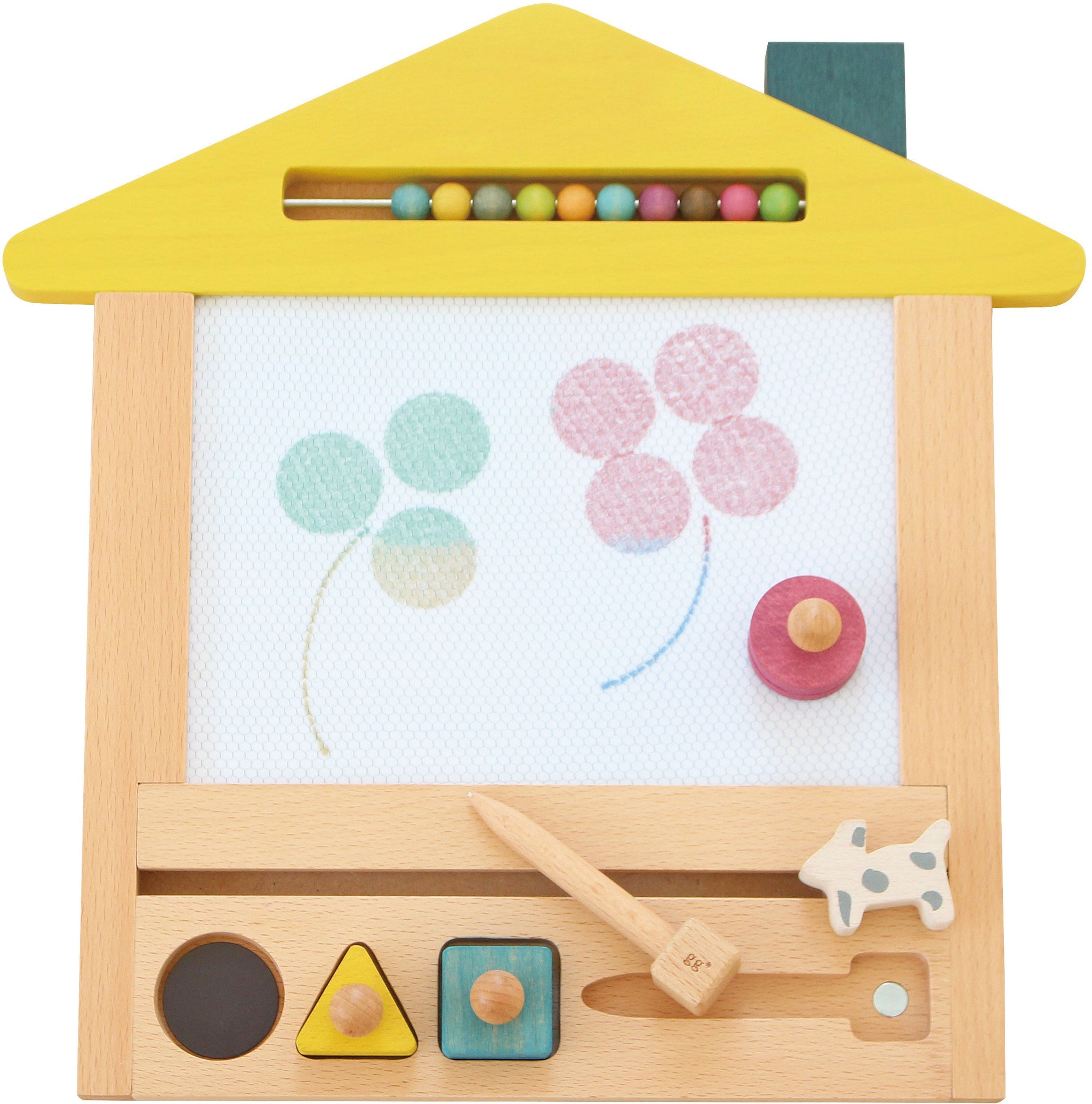 Oekaki House Magnetic Drawing Board - kiko & gg