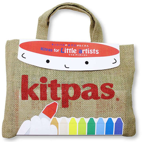 Natural Rice Wax Crayons Little Artists Set - Kitpas