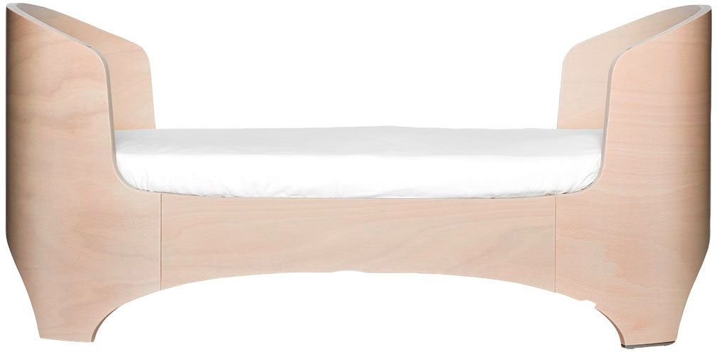 Classic Baby Cot Bed  Whitewash - Leander