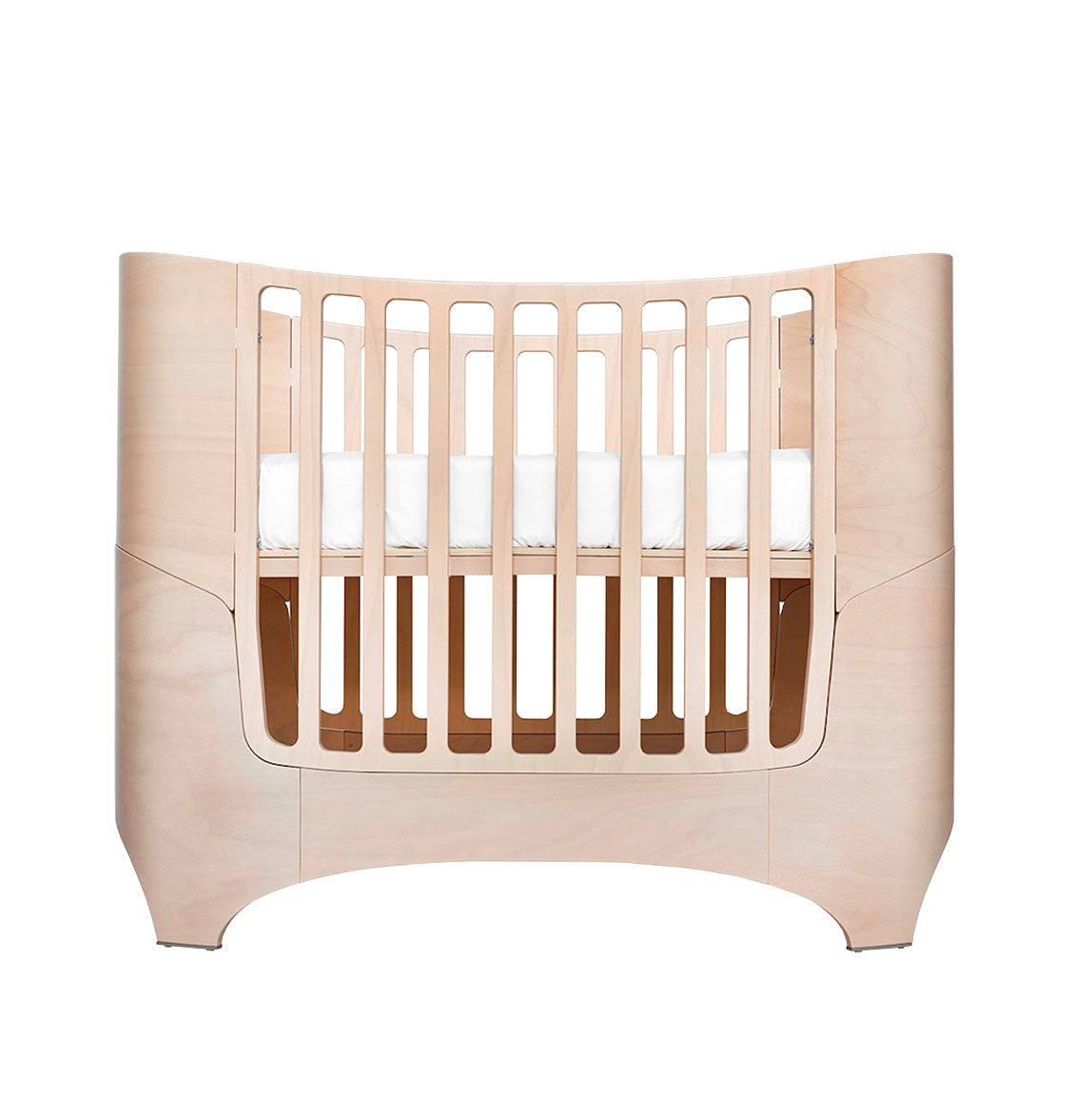 Classic Baby Cot Bed  Whitewash - Leander