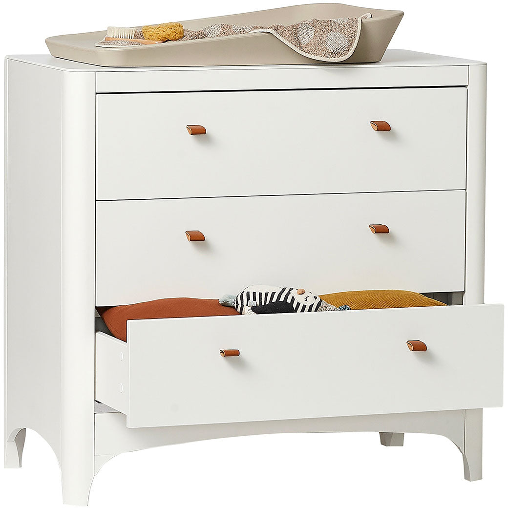 Classic Dresser and changing Table White - Leander